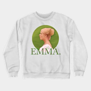 EMMA. (2020) Green Circular Poster Crewneck Sweatshirt